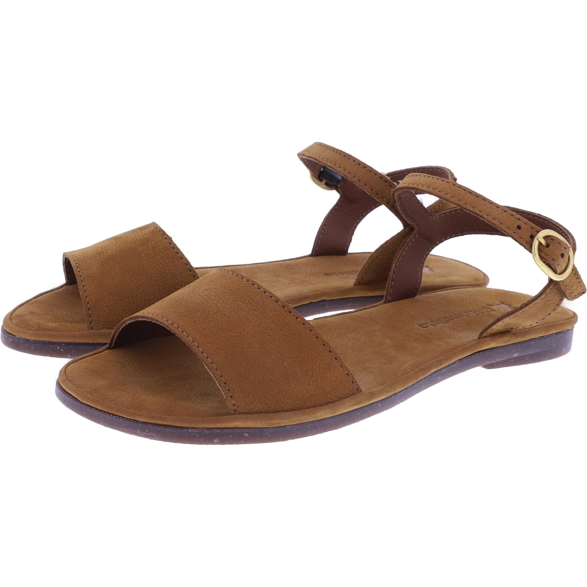 El Naturalista | Tulip | N5693 | Cuero-Braun Nubukleder | Damen Barfußsandalen