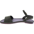 El Naturalista | Tulip | N5693 | Kaki-Olive Nubukleder | Damen Barfußsandalen