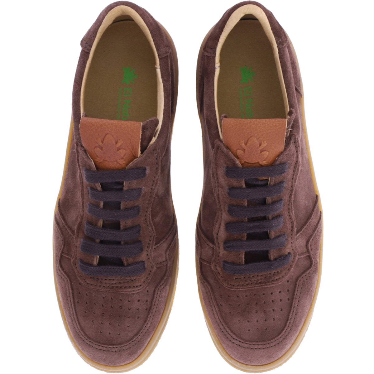 El Naturalista / Modell: N5844S Geo / Chocolate-Braun Kalbsveloursleder / Unisex Sneakers