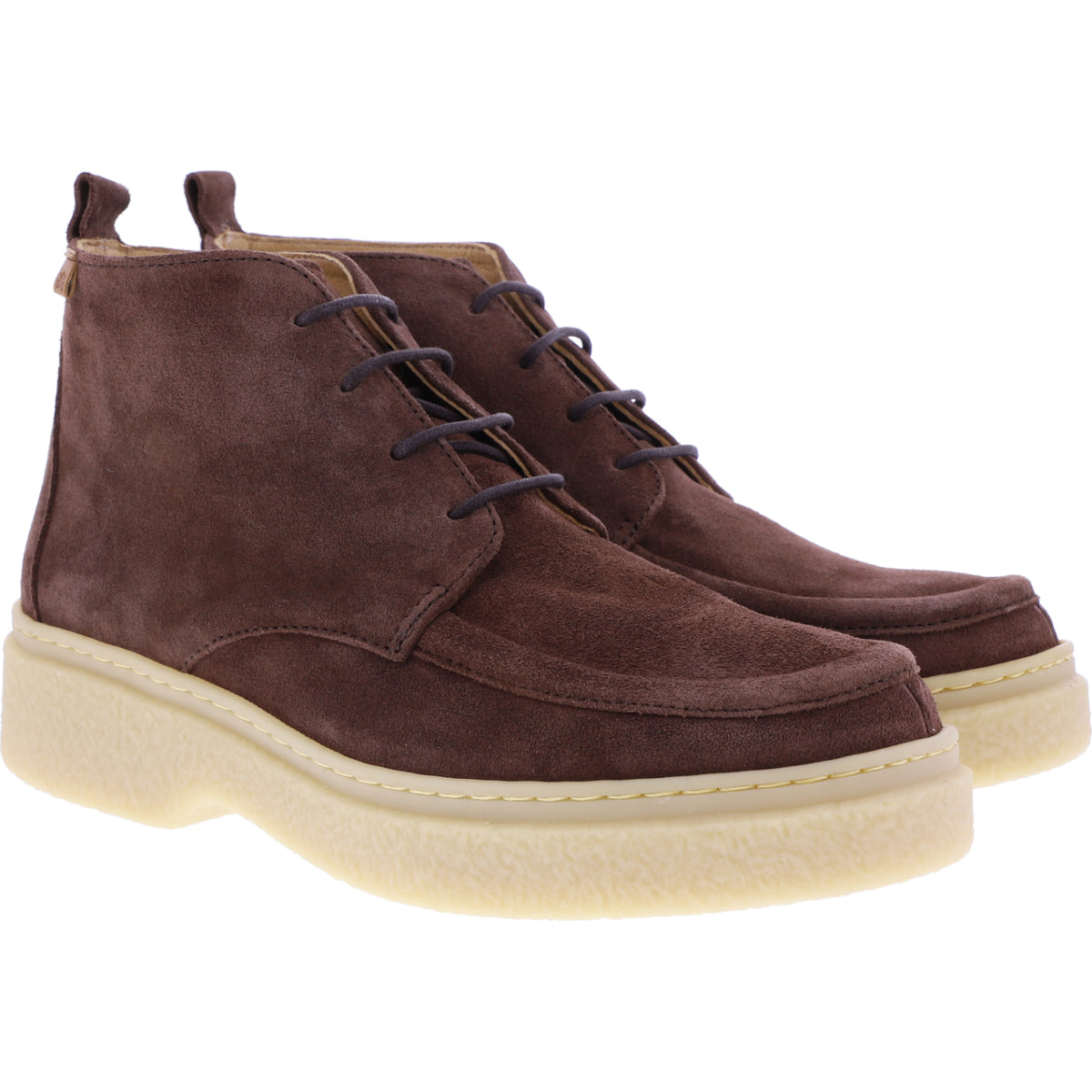 El Naturalista / Modell: N5902S Arpea / Chocolate-Braun Kalbsveloursleder / Damen Stiefeletten
