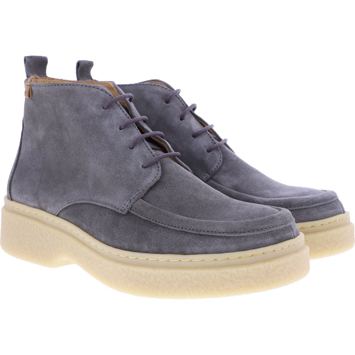 El Naturalista / Modell: N5902S Arpea / Grafito-Grau Kalbsveloursleder / Damen Stiefeletten