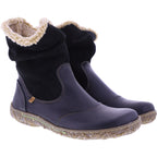 El Naturalista | Nido | N758 | Black-Schwarz | Kalbsleder | Damen Booties