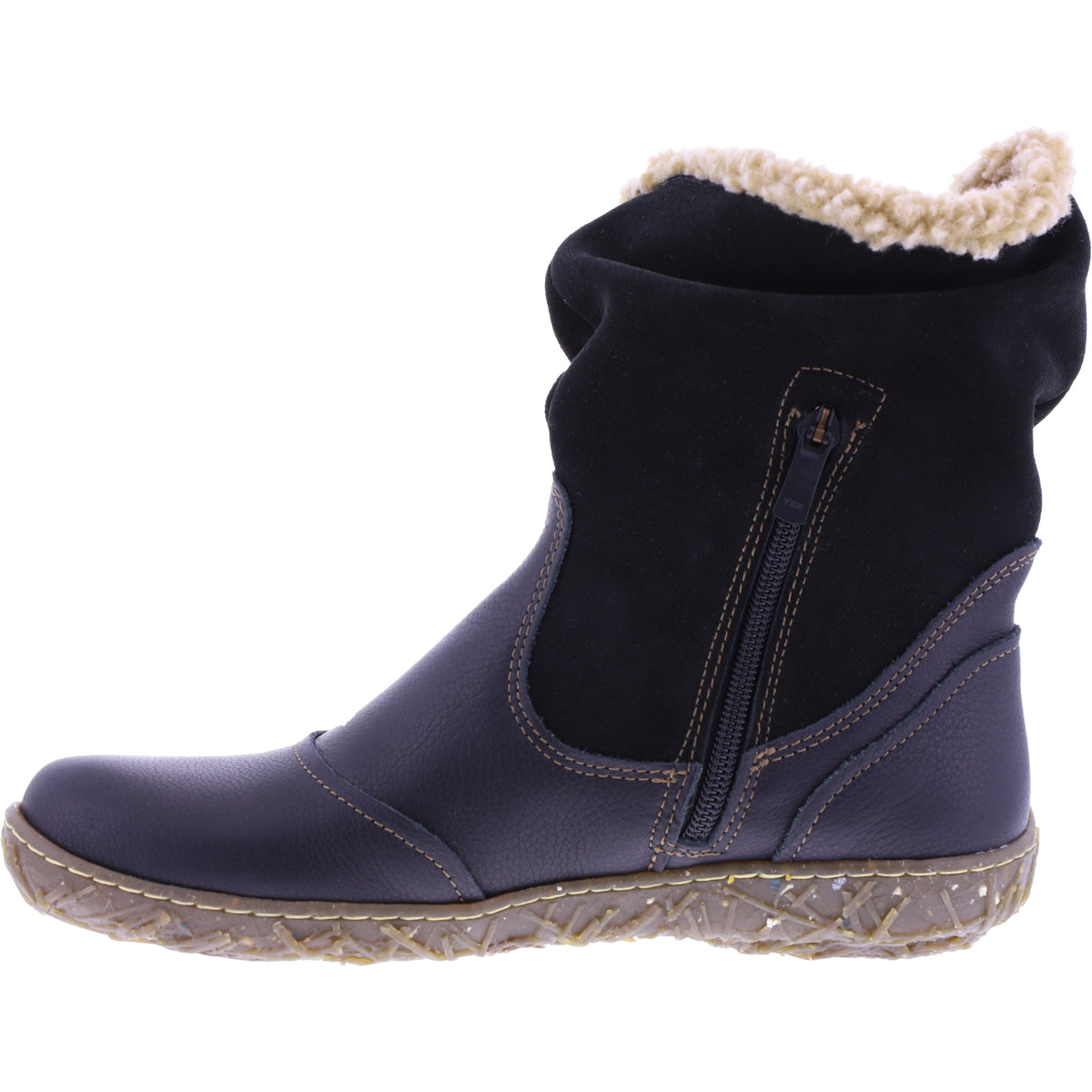 El Naturalista | Nido | N758 | Black-Schwarz | Kalbsleder | Damen Booties