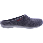 Magicfelt / Modell: PO-736 / Hausschuhe / Merinowolle / Gummisohle / Anthrazit - Unisex Clogs