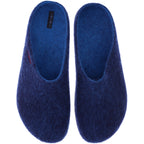 Magicfelt / Modell: PO-736 / Hausschuhe / Merinowolle / Gummisohle / Dark Petrol - Unisex Clogs