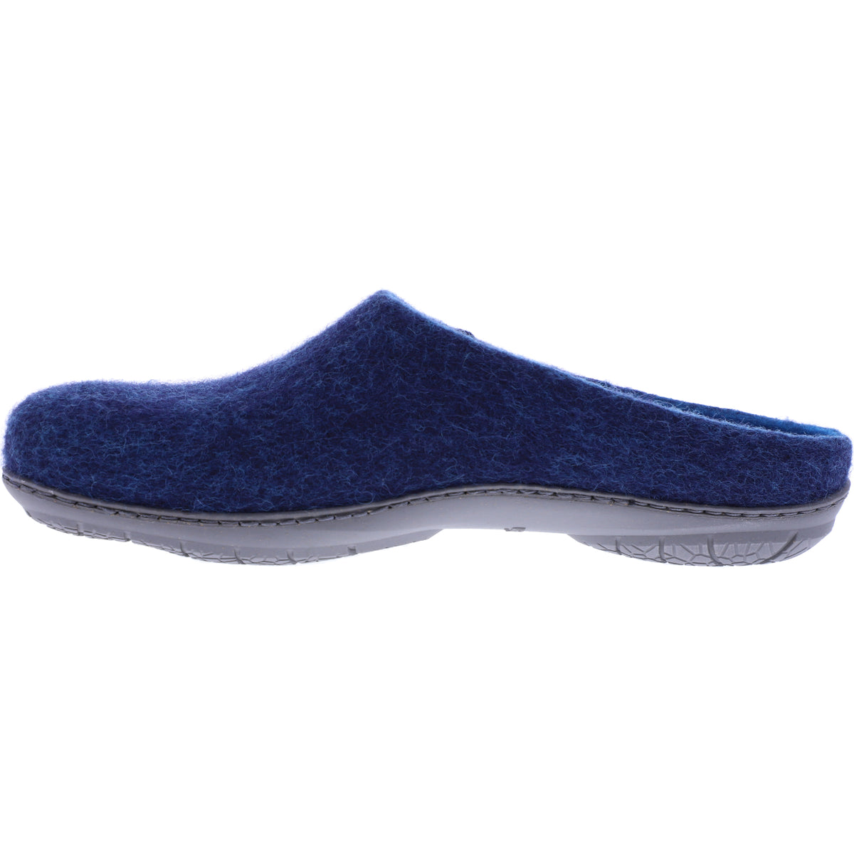Magicfelt / Modell: PO-736 / Hausschuhe / Merinowolle / Gummisohle / Dark Petrol - Unisex Clogs