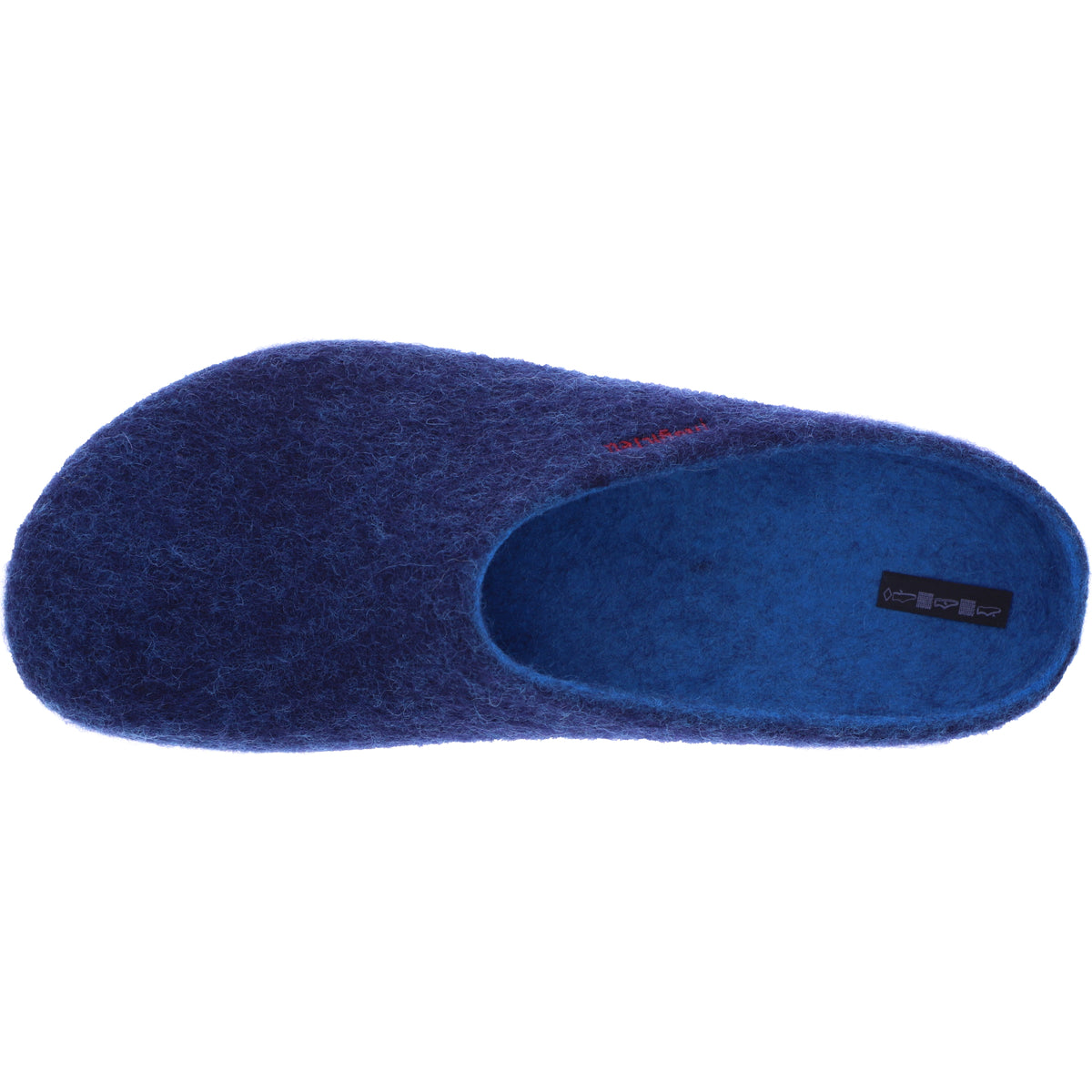 Magicfelt / Modell: PO-736 / Hausschuhe / Merinowolle / Gummisohle / Dark Petrol - Unisex Clogs