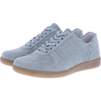 Semler | Steffi | Mint-Grün | Samt-Nubukleder | Weite: H | S4066 | Damen Komfort-Schnürer