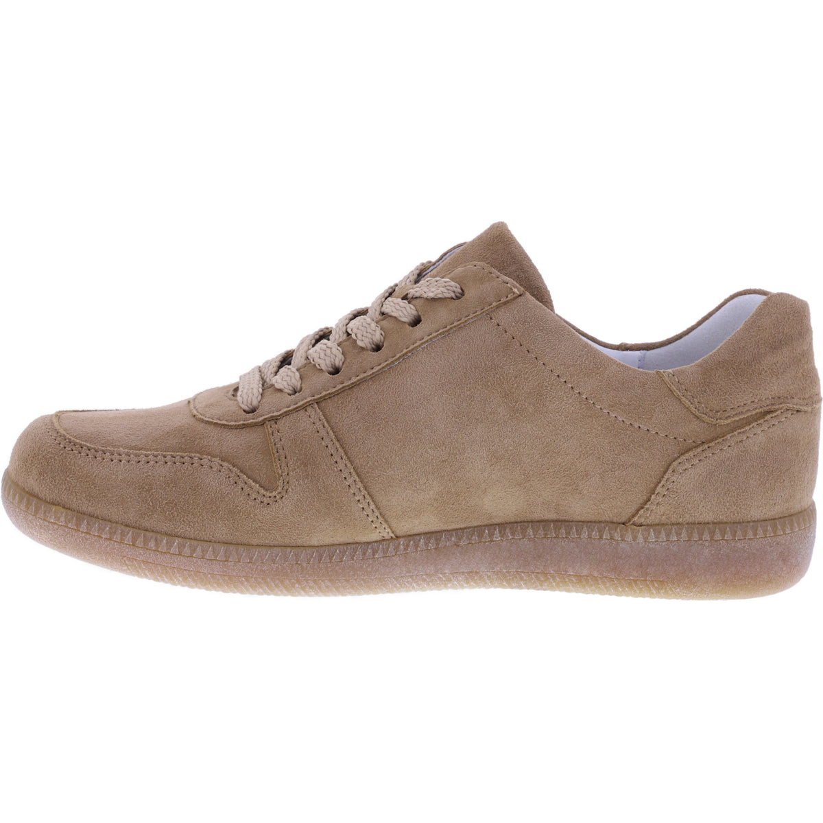 Semler | Steffi | Nuss-Braun | Samt-Nubukleder | Weite: H | S4066 | Damen Komfort-Schnürer