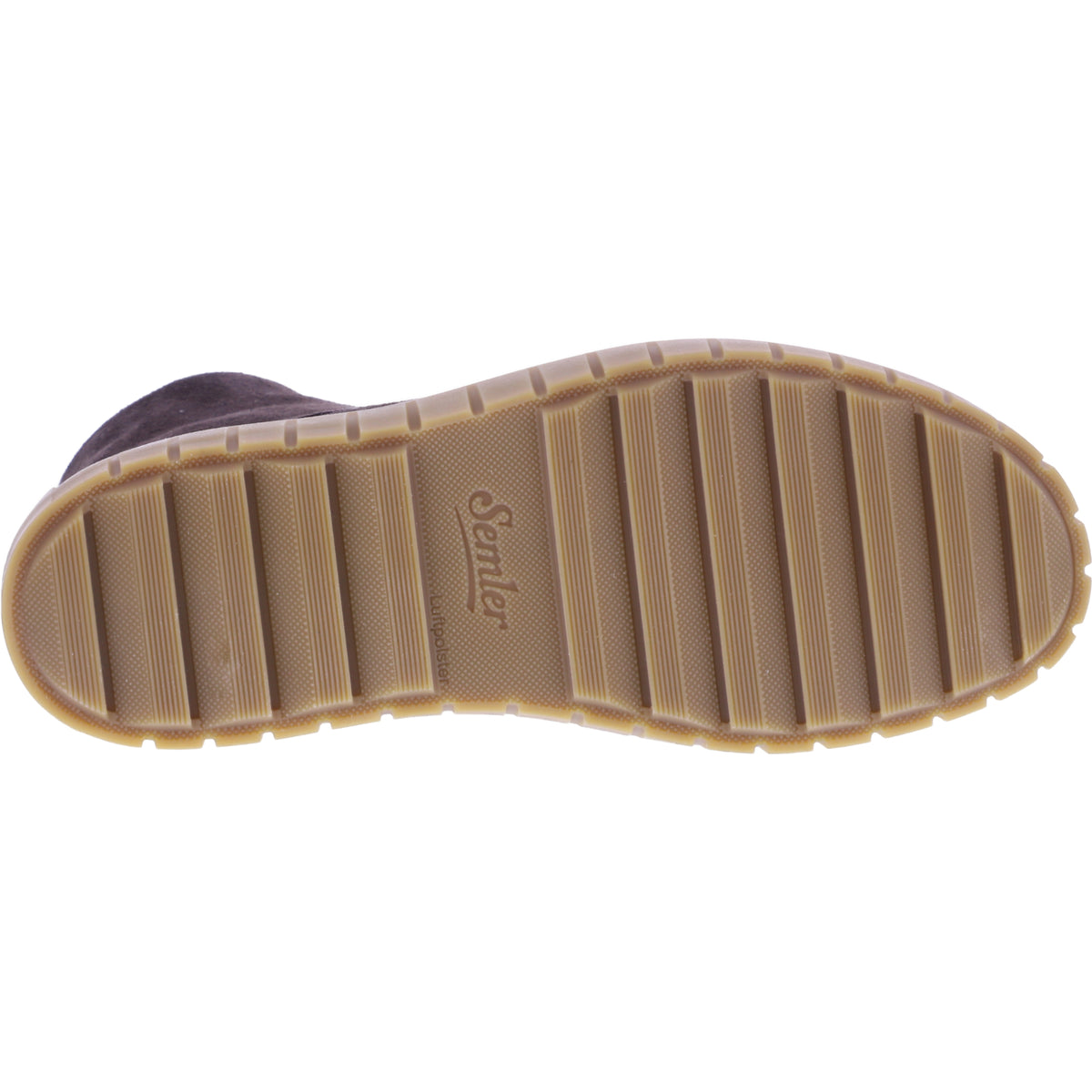 Semler | Sina | Espresso-Braun | Samt-Nubukleder | Weite: H | S50165 | Damen Komfort-Stiefelette
