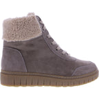 Semler | Sina | Caramel-Braun | Samt-Nubukleder | Weite: H | S50765 | Damen Komfort-Stiefelette
