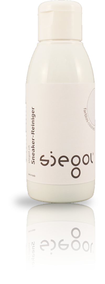 Siegol - Schuhpflege aus Schweizer Manufaktur / Siegol Sneaker Reiniger / 100ml Flasche