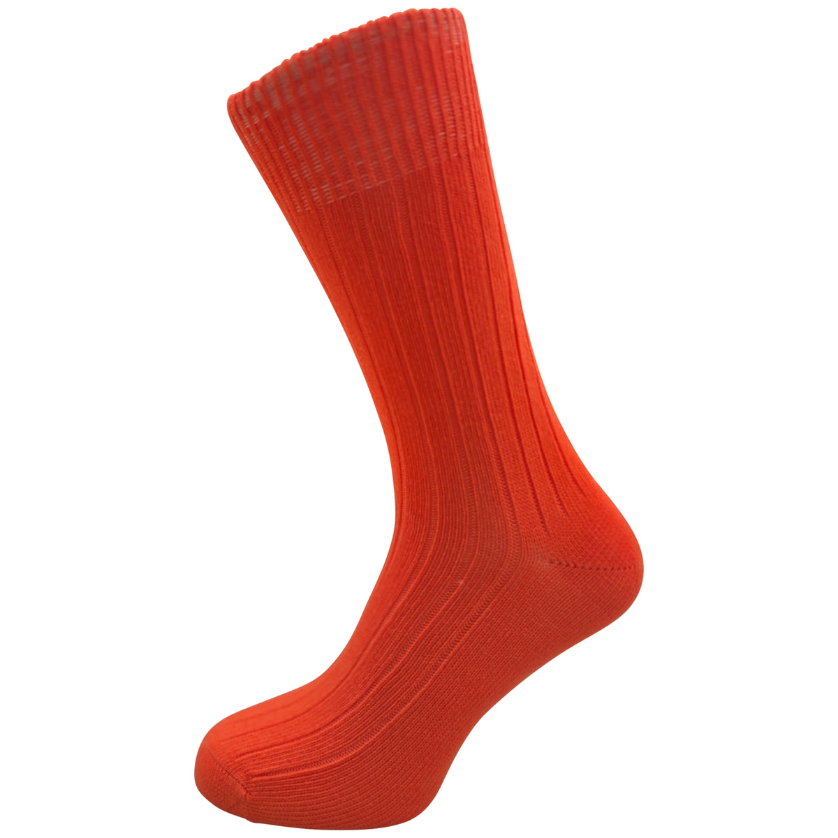 SOKKINN | Premium Socken | Organic Cotton 365 Days | Tangerine-Mandarine | Unisex Socken