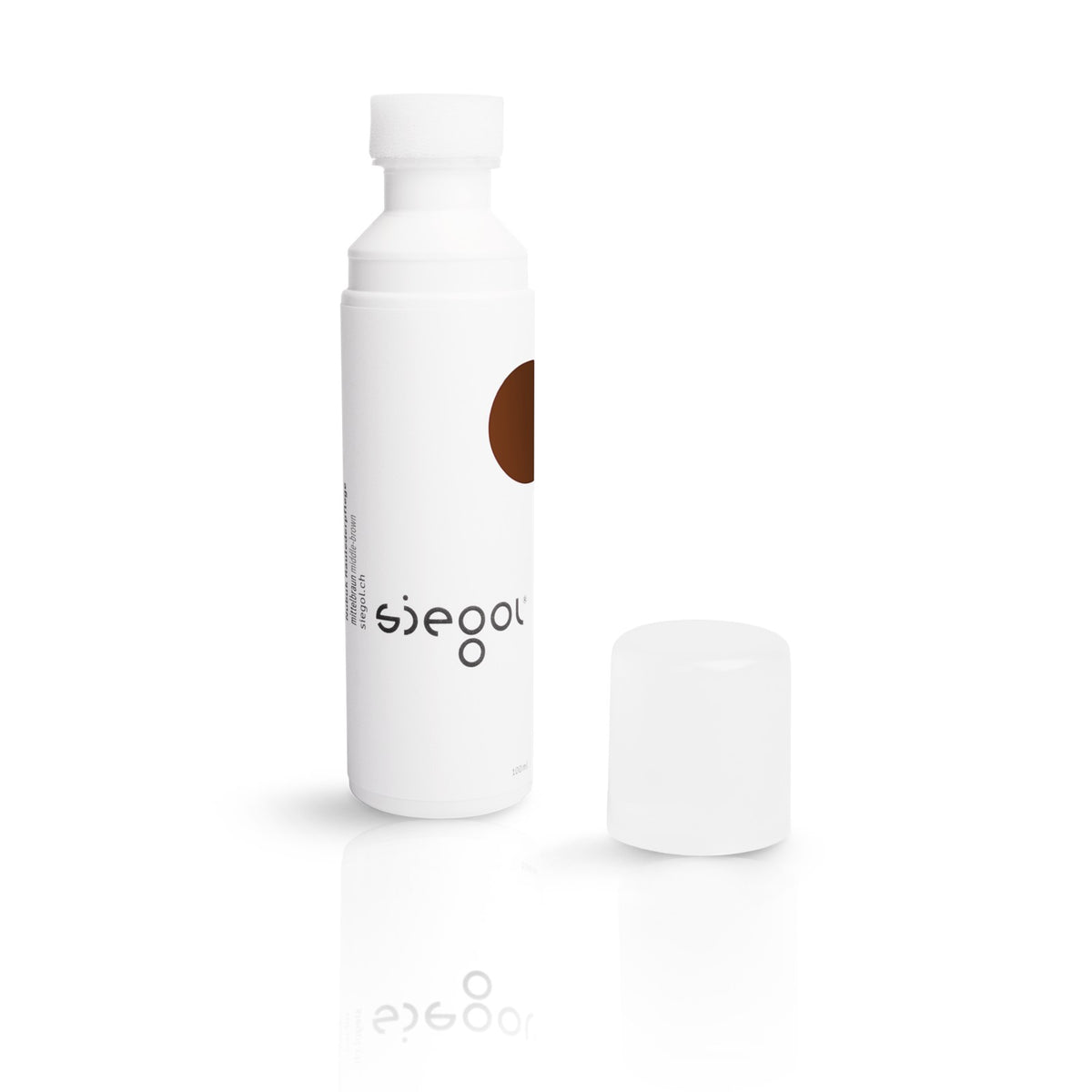 Siegol - Schuhpflege aus Schweizer Manufaktur / Siegol Nubuk-Raulederpflege / 100ml Flasche