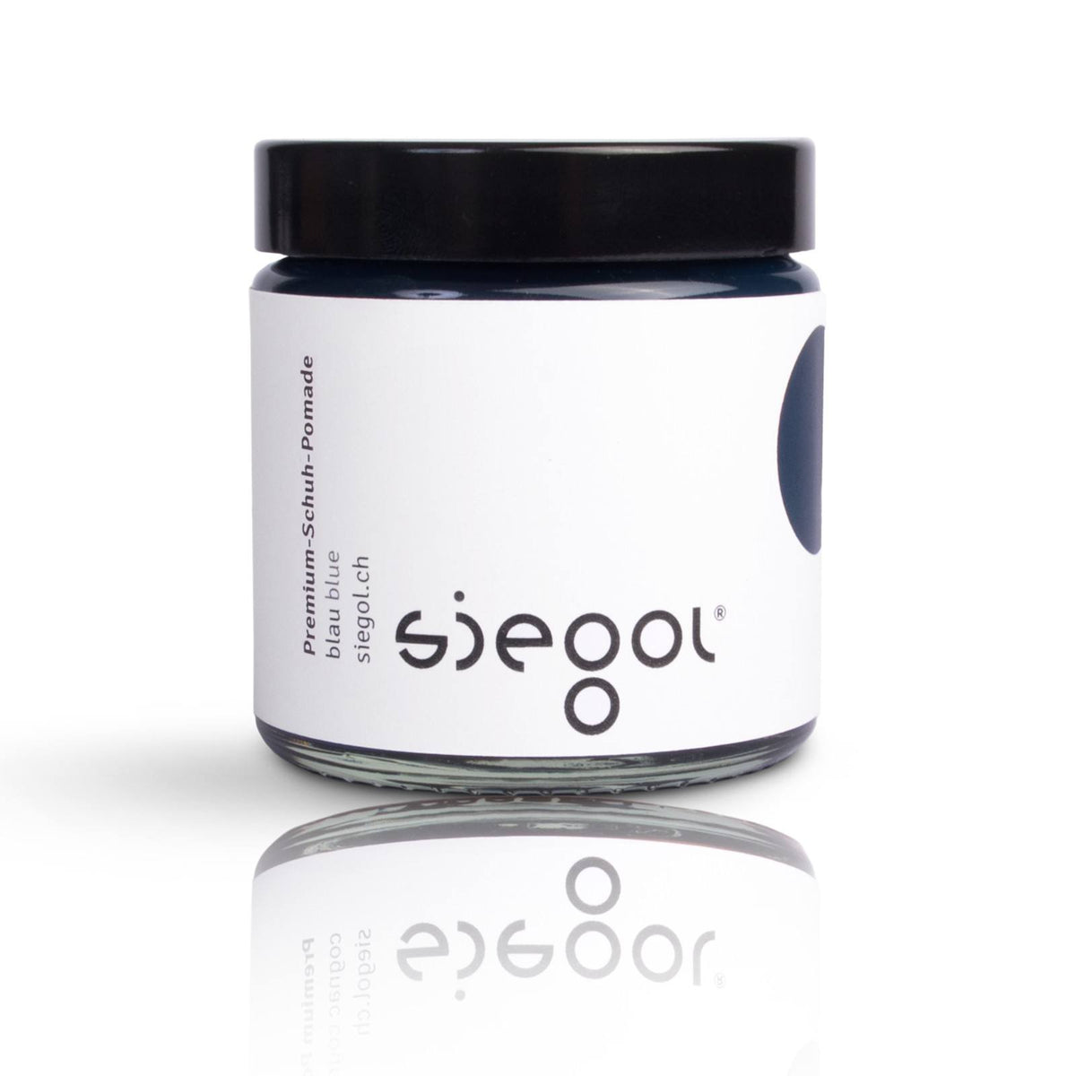 Siegol - Schuhpflege aus Schweizer Manufaktur / Siegol Premium-Schuh-Pomade / 100ml Glastopf