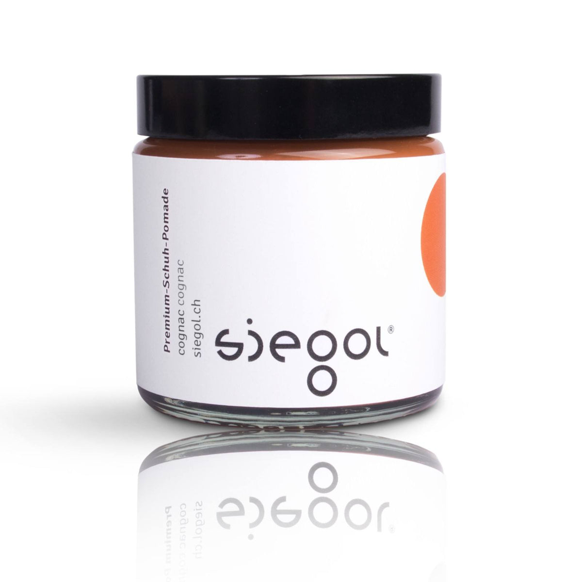 Siegol - Schuhpflege aus Schweizer Manufaktur / Siegol Premium-Schuh-Pomade / 100ml Glastopf