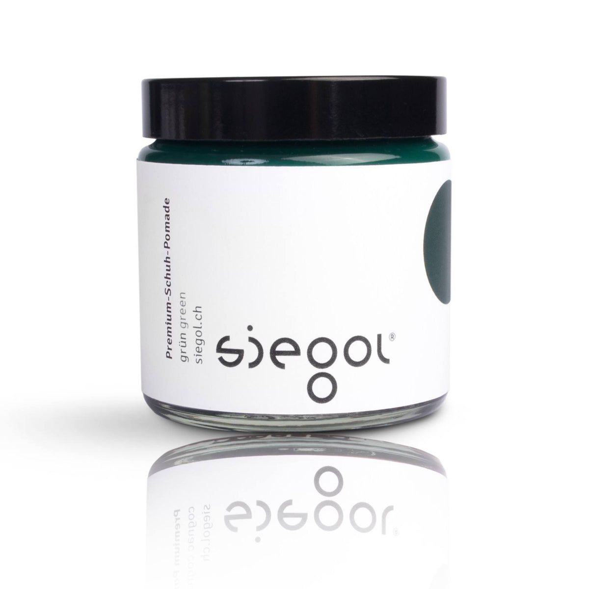 Siegol - Schuhpflege aus Schweizer Manufaktur / Siegol Premium-Schuh-Pomade / 100ml Glastopf