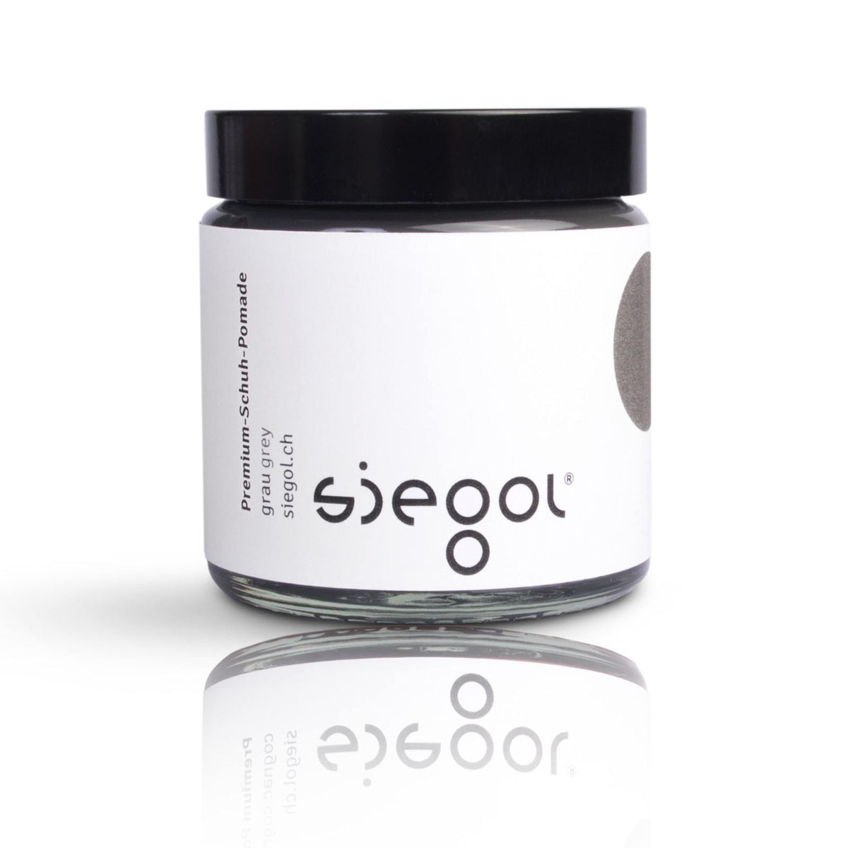 Siegol - Schuhpflege aus Schweizer Manufaktur / Siegol Premium-Schuh-Pomade / 100ml Glastopf