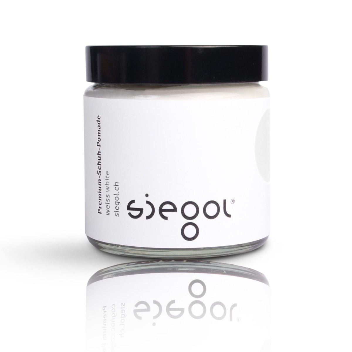 Siegol - Schuhpflege aus Schweizer Manufaktur / Siegol Premium-Schuh-Pomade / 100ml Glastopf