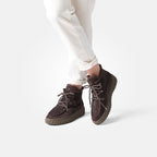 Paul Green | 5502-010 | Mocca-Braun | Weiches Kalbsleder | Damen Stiefeletten
