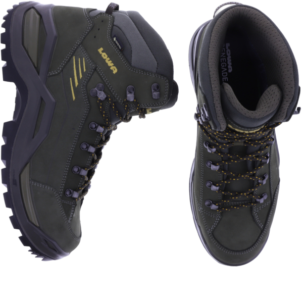 LOWA | Renegade EVO GTX | Oliv-Senf | Nubukleder | GoreTex | Herren Wanderstiefel