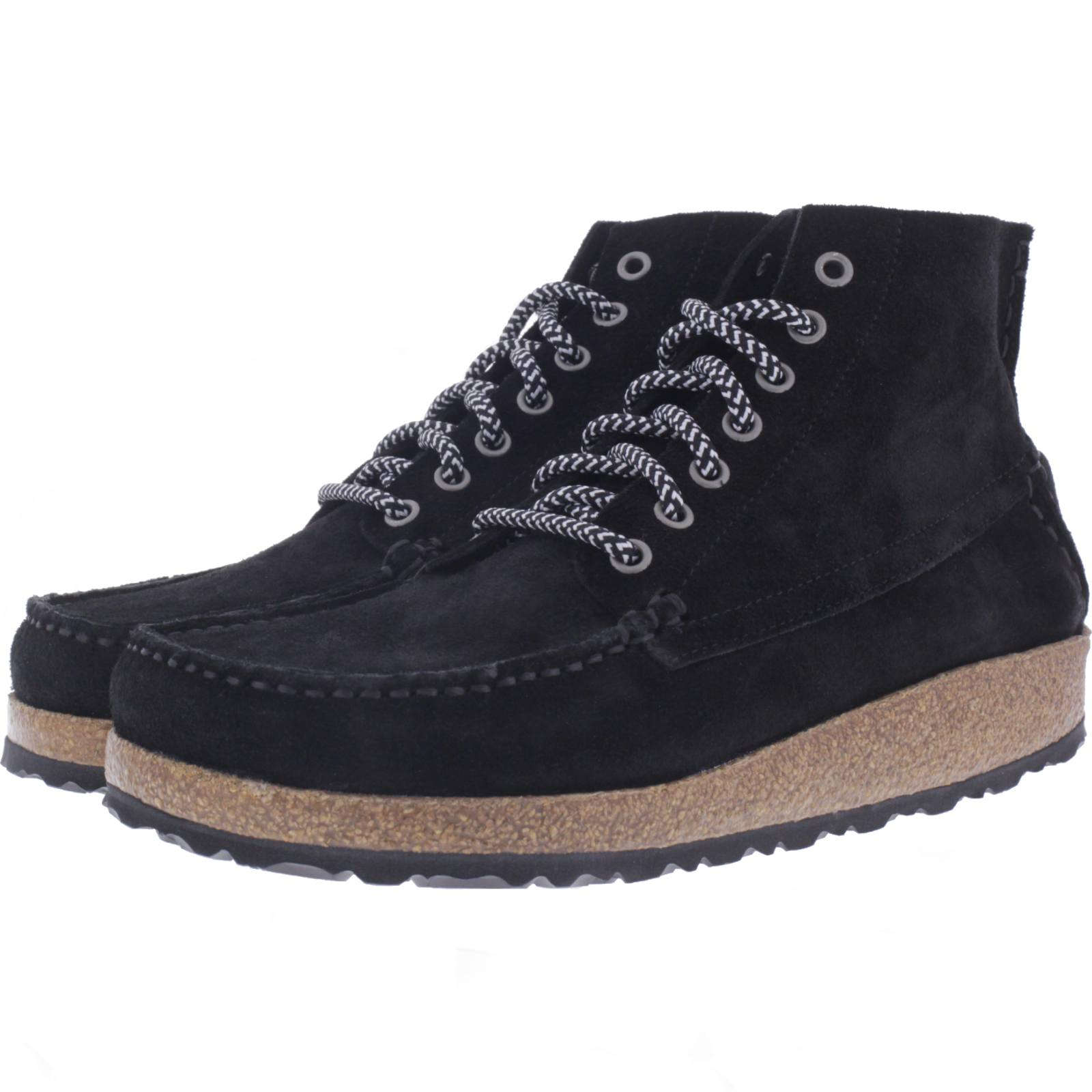 Birkenstock / Modell: Marton / Schwarz Velours / Weite: Normal / Art: 1014990 / Unisex Stiefeletten