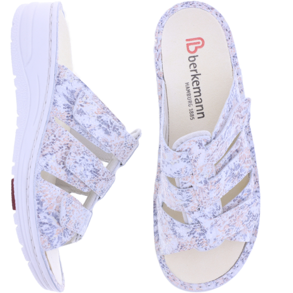 Berkemann | Senta | Multicolor Universe Leder | Form: Lugano | 03118-054 | Damen Pantoletten