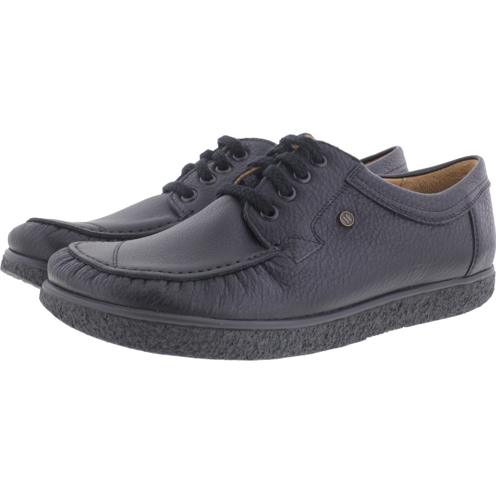 Jacoform / Modell: 336 / Schwarz Glattleder / Unisex Schnürer