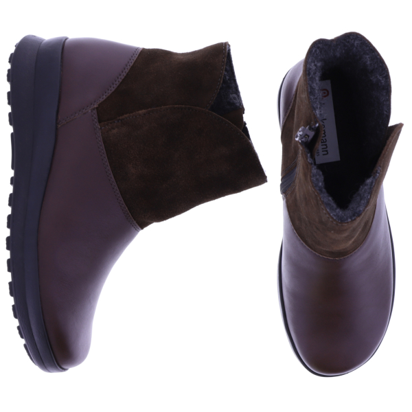 Berkemann | Gela | Braun Leder | Lammfellfutter | Form: Vail | 05375-456 | Damen Bootie