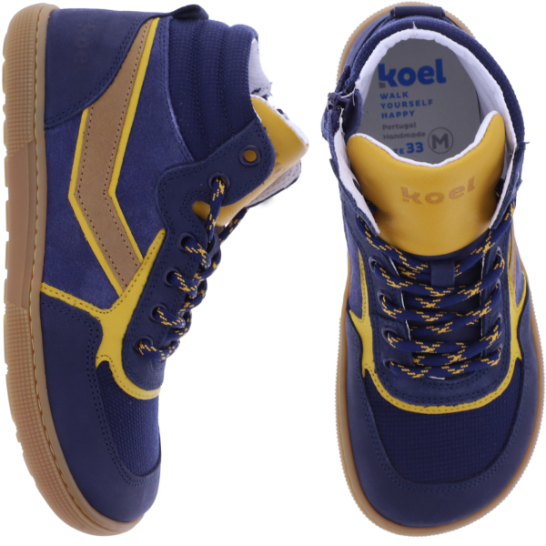 Koel Kids | Bernardo | Blue-Sun | Leder-Lederfutter | Kinder Booties