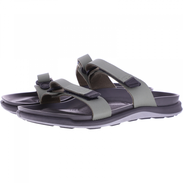 Birkenstock Crosstown / Modell: Sahara / Khaki Birko-Flor / Weite: Schmal / Art: 1022648 / Damen