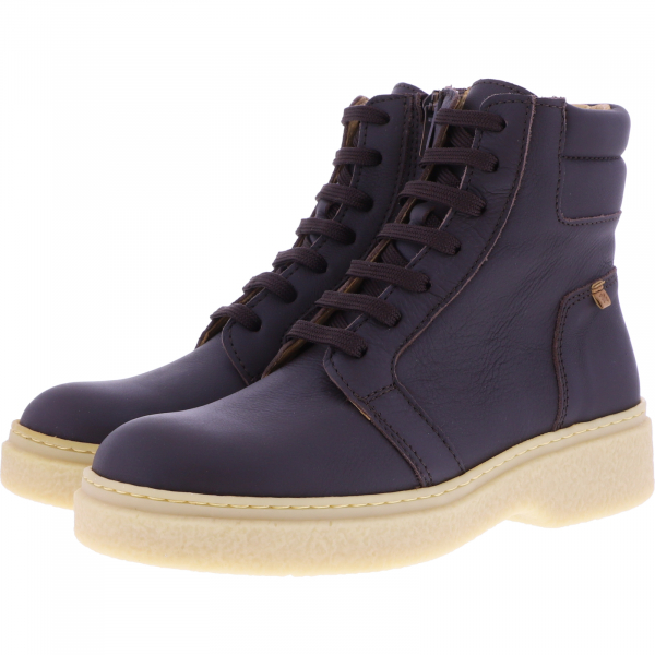 El Naturalista / Modell: N5900 Arpea / Brown-Dunkelbraun / Wax-Nappaleder / Damen Stiefel