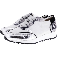 Hassia / Madrid / Silber-Multi Leder / Wechselfußbett / Weite: K / Art: 5-301819-7699 / Damen