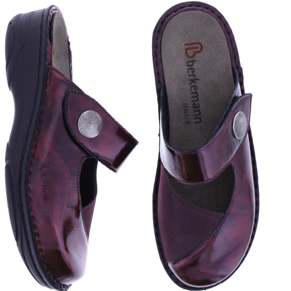 Berkemann | Heliane | Bordeaux Lackleder-Stretch | Form: Aventin | 03457-267 | Damen