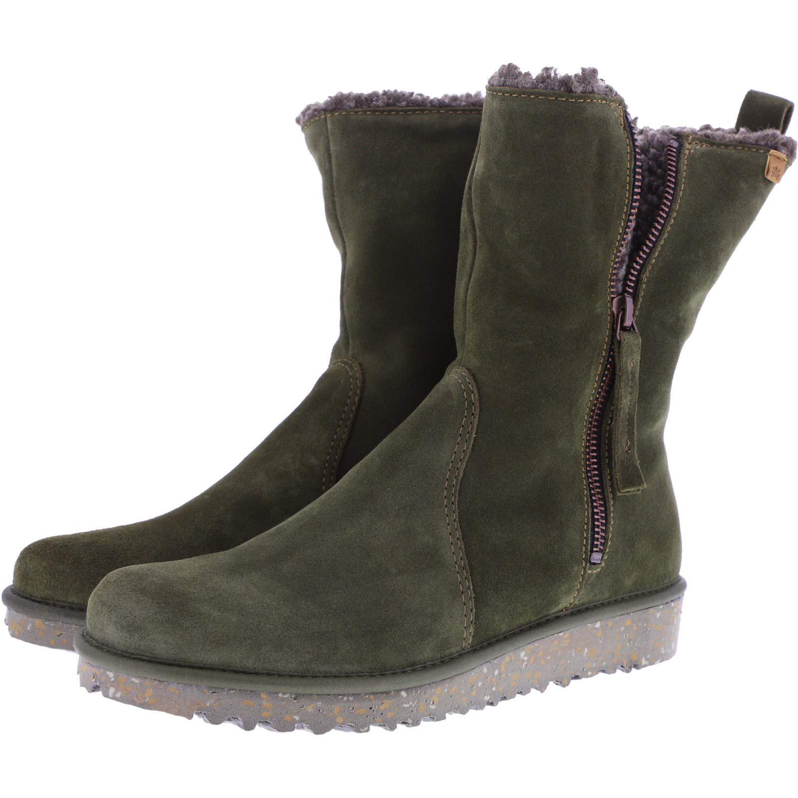 El Naturalista Felsen N5633 Forest-Olive warme Damen Stiefel