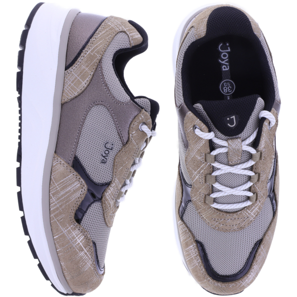 Joya | Tina III | Bronze-Black | Premiumleder-Textil | Weite: H | JY096A | Damen Aktiv Schuhe