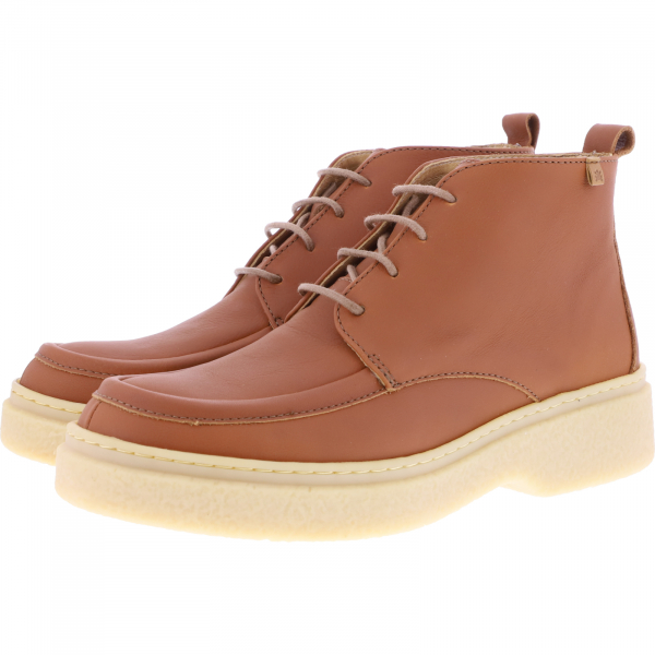 El Naturalista / Modell: N5902 Arpea / Toffee-Hellbraun / Wax-Nappaleder / Damen Stiefelette