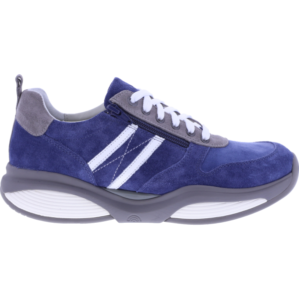 Xsensible Stretchwalker / Modell: SWX3 / Denim-Blau Leder-Stretch / 300732-254 / Herren Sneakers
