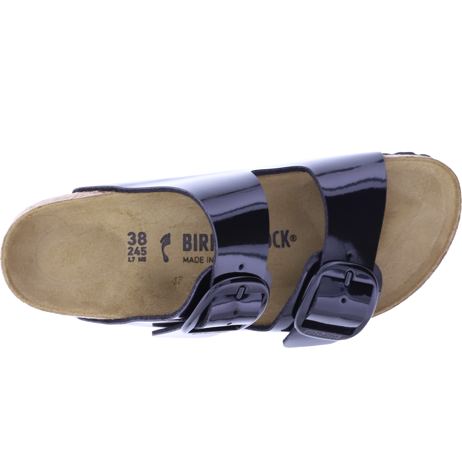 birkenstock big buckle schwarz