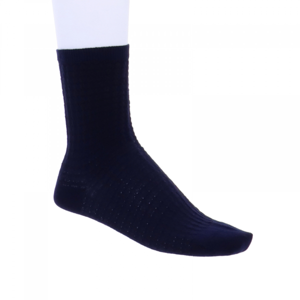 Birkenstock Damen Socken - Structured Dot - Midnight/Dunkelblau