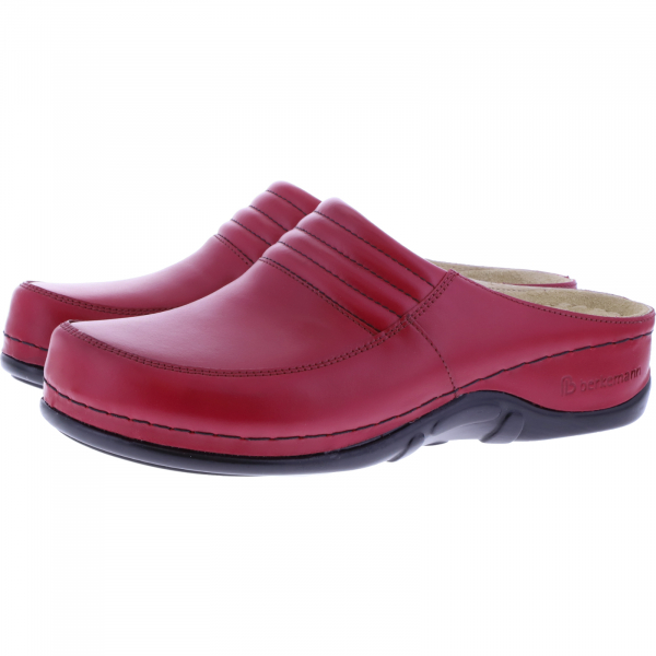 Berkemann / Modell: Victoria / Weinrot Kalbsleder / Leisten: Sydney / Art: 01112-277 / Damen Clogs