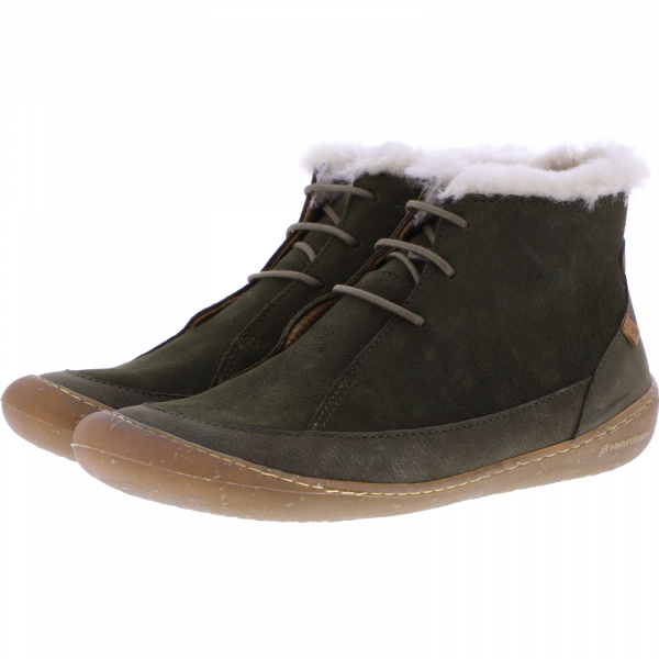 El Naturalista / Modell: N5778 Pawikan / Farbe: Pleasent Lux-Suede Forest / Damen Stiefeletten