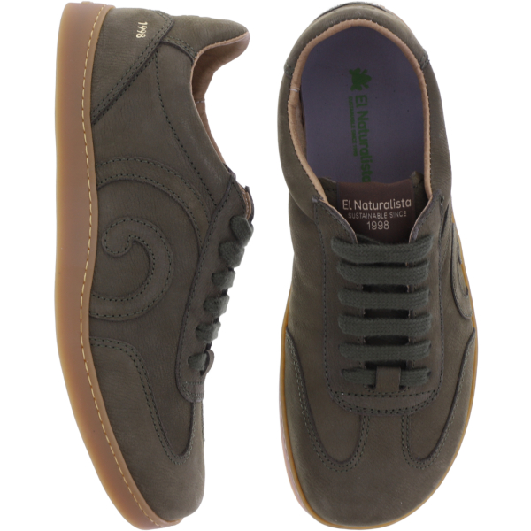El Naturalista | Origen | N5916 | Forest-Olive Nubukleder | Herren Barfußschuhe
