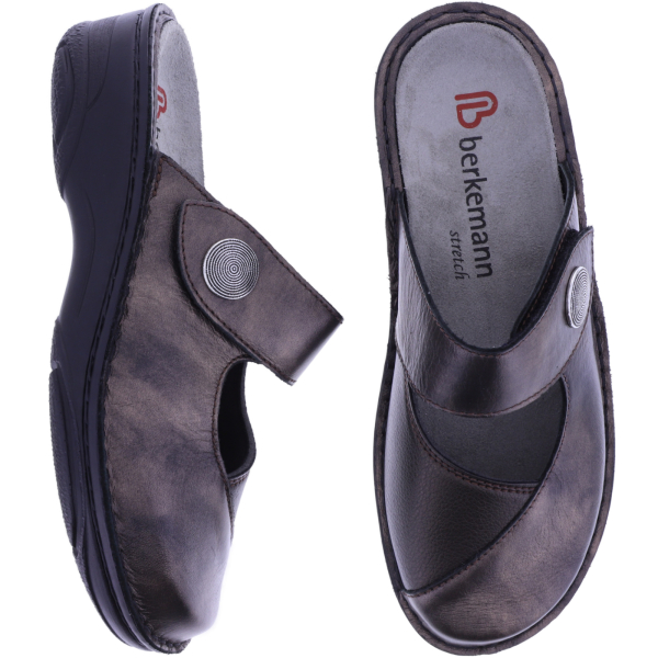Berkemann | Heliane | Bronzebraun Kalbsleder-Stretch | Form: Aventin | 03457-450 | Damen