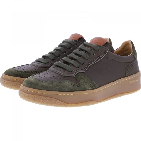 El Naturalista / Modell: N5844 Geo / Forest Wax-Nappaleder & Veloursleder / Unisex Sneakers