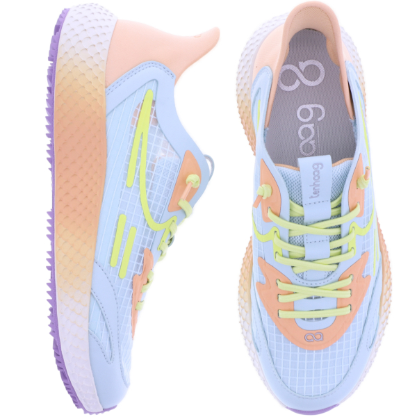 tenhaag | easyhaag | Sky-Peach-Butter | 0025-079 | Damen Hands-Free Sneaker
