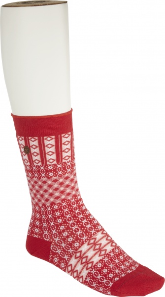 Birkenstock Damen Socken - Cotton Ethno Summer - Tango Red