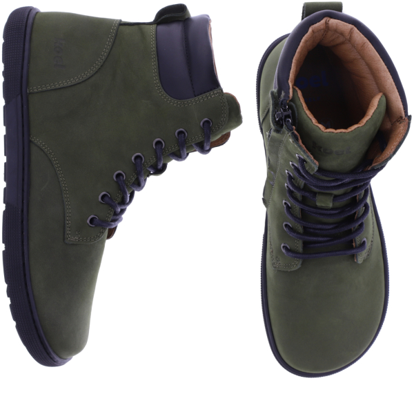 Koel | Florence | Khaki-Oliv | Hydroleder | Damen Barfußbooties