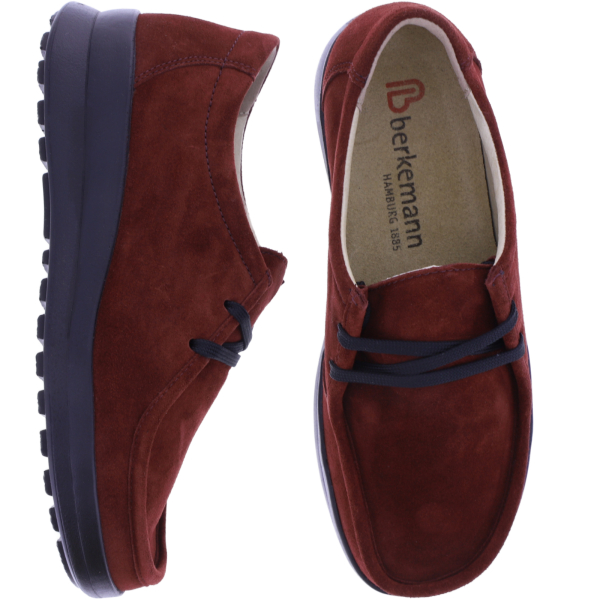 Berkemann | Ladina | Rost Velours  | Leder | Weite: H | Form: Vail | 05379-446 | Damen Schnürer