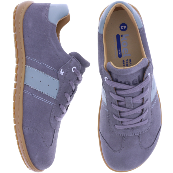 Koel | Ilo 3.0 | Grey-Blau | Veloursleder | Herren Barfußschuhe